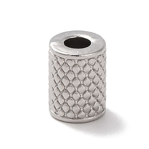 

PandaHall 304 Stainless Steel Beads, Column, Stainless Steel Color, 8x6mm, Hole: 2.5mm 304 Stainless Steel Column