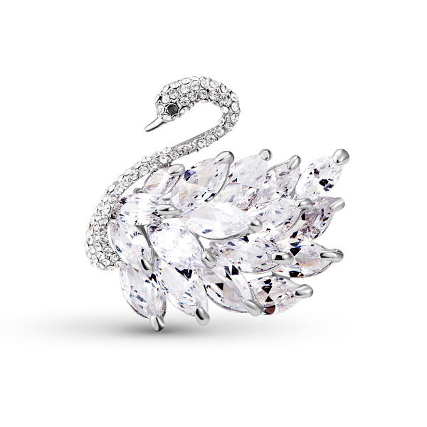 Image of SHEGRACE Trendy Platinum Plated Alloy Safety Brooch