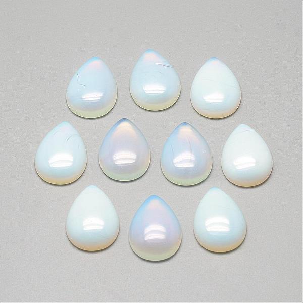 

PandaHall Opalite Cabochons, teardrop, 25x17~18x6mm Opalite Teardrop