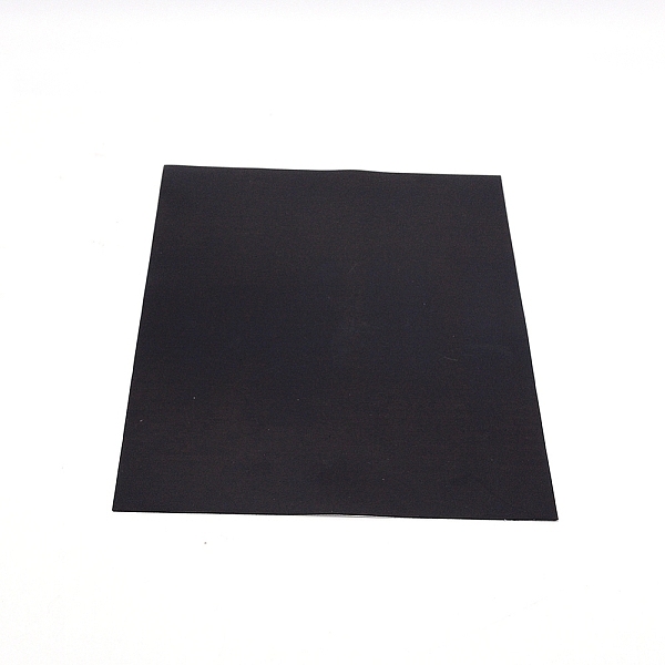 

PandaHall Rubber Single Side Board, with Adhesive Back, Rectangle, Black, 300x210x3mm Plastic Rectangle Black