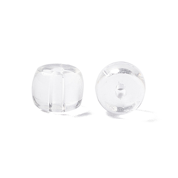 

PandaHall Transparent Glass Beads, Barrel, Clear, 7.5x6mm, Hole: 1.5mm Glass Barrel Clear