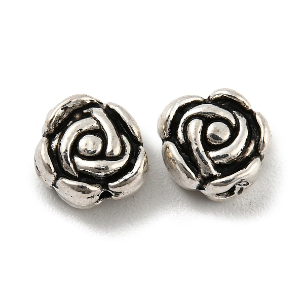 

PandaHall Tibetan Style Alloy Beads, Lead Free & Cadmium Free, Flower, Antique Silver, 6.5x7x4mm, Hole: 1.2mm, about 1666pcs/1000g Alloy...