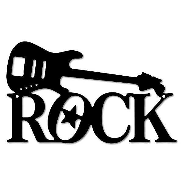 

PandaHall Iron Wall Signs, Metal Art Wall Decoration, for Living Room, Home, Office, Garden, Kitchen, Hotel, Balcony, Guitar, 180x300x1mm...