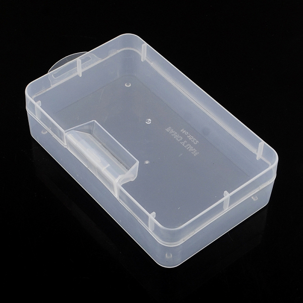 

PandaHall Rectangle Plastic Bead Storage Containers, Clear, 16x9x4cm Plastic Rectangle Clear