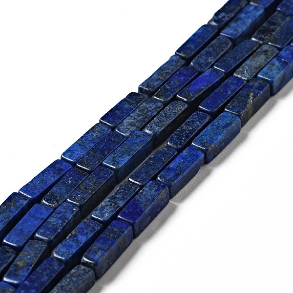 

PandaHall Natural Lapis Lazuli Beads Strands, Cuboid, Dyed, 12~13x4~5x4~5mm, Hole: 1mm, about 29pcs/strand, 15.24''(38.7cm) Lapis Lazuli...