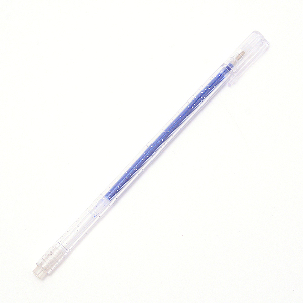 

PandaHall Plastic Glisten Gel Pen, Office & School Supplies, Blue, 163x11x7.8mm Plastic Blue