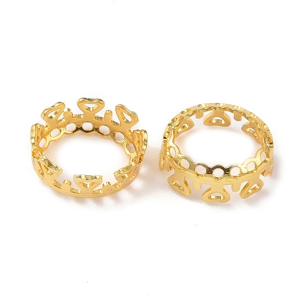 

PandaHall Brass Sew on Prong Settings, Filigree Open Back Claw Settings for Pointed Back Rhinestone, Egg, Golden, Tray: 8x10mm, 9x12x5.5mm...