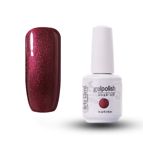 

PandaHall 15ml Special Nail Gel, for Nail Art Stamping Print, Varnish Manicure Starter Kit, Dark Red, Bottle: 34x80mm Resin Red
