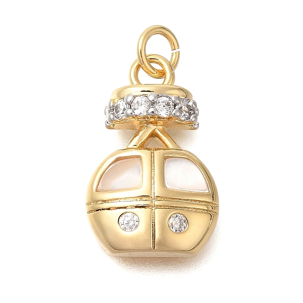 Brass Micro Pave Cu… - image