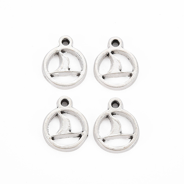 

PandaHall Tibetan Style Alloy Pendants, Cadmium Free & Lead Free, Flat Round, Antique Silver, 15.5x12x1.5mm, Hole: 1.4mm, about...