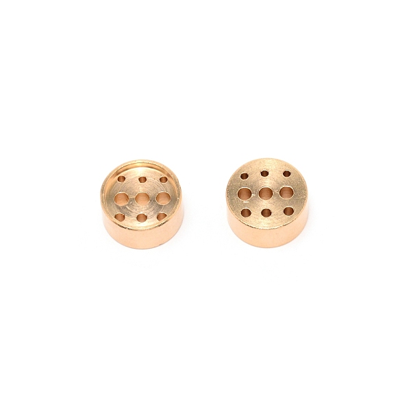

PandaHall Brass Incense Burner Holder, Light Gold, 20x9.5mm, Hole: 1.8mm & 2.5mm & 3.5mm Brass Barrel