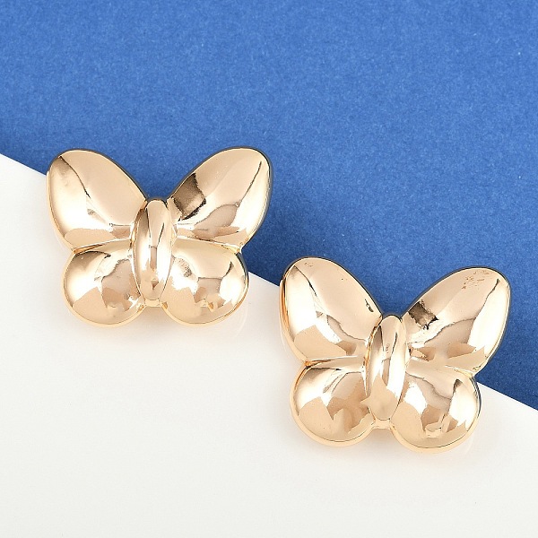 Brass Stud Earrings - image