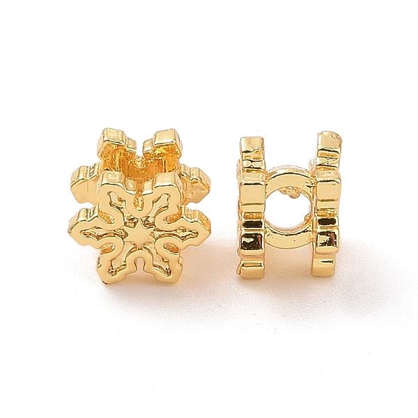 

PandaHall Brass Beads, Long-Lasting Plated, Flower, Real 18K Gold Plated, 5.2x4mm, Hole: 1.8mm Brass Flower