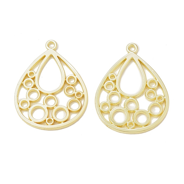 

PandaHall Rack Plating Alloy Teardrop with Round Pattern Open Back Bezel Pendants, For DIY UV Resin, Epoxy Resin, Pressed Flower Jewelry...