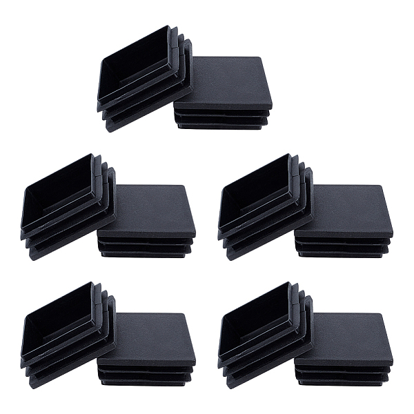 

PandaHall Square Plastic Chair Plugs, Anti Slip Furniture Support Pads, for Noise Reducing, Black, 50x50x18mm, Inner Diameter: 41x41mm...