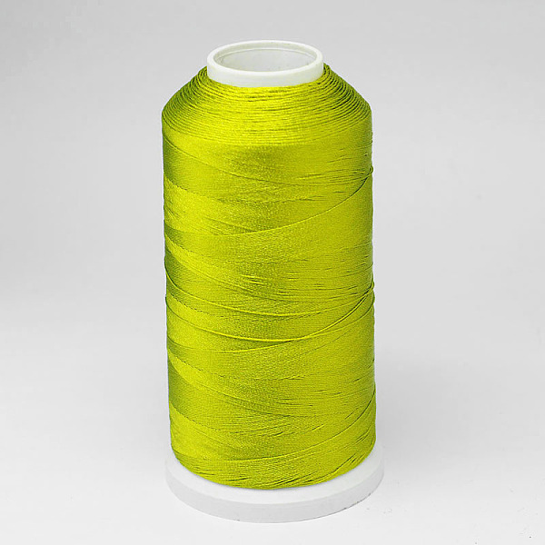 

PandaHall Nylon Thread, For Tassel Making, Green Yellow, 0.3mm, about 1093.61 yards(1000m)/roll Nylon Green