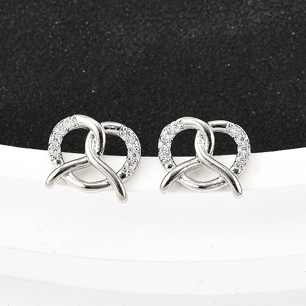 Brass Micro Pave Cl… - image