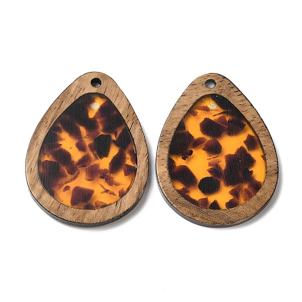 Wood & Resin Pendant - image