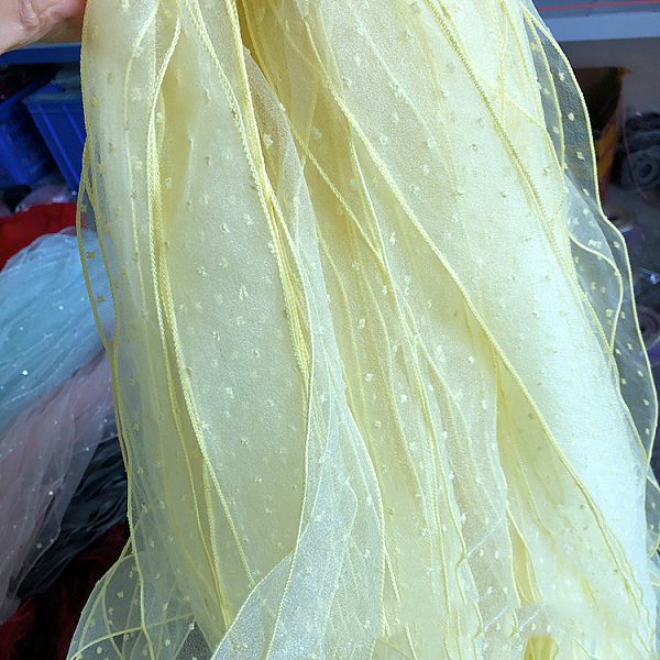 

PandaHall Seersucker Ribbon, for Bowknot Tie, Sew on Hair Barrette Accessories, Light Yellow, 2 inch(50mm), about 27.34 Yards(25m)/Bag Cloth...