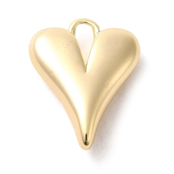 

PandaHall Brass Pendants, Heart, Real 18K Gold Plated, 20x15.5x5mm, Hole: 2.5x4.5mm Brass Heart