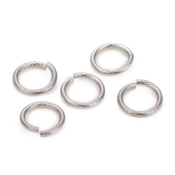

PandaHall 304 Stainless Steel Jump Ring, Open Jump Rings, Stainless Steel Color, 15.2x2mm, 12 Gauge, Inner Diameter: 11mm 304 Stainless...