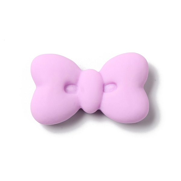 

PandaHall Opaque Resin Cabochons, Bowknot, Plum, 20x33.5x8.5mm Resin Bowknot Purple