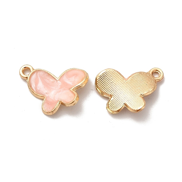 

PandaHall Alloy Enamel Pandants, Lead Free & Cadmium Free, Light Gold, Butterfly Charm, Pink, 18x15x3mm, Hole: 1.6mm Alloy+Enamel Butterfly...