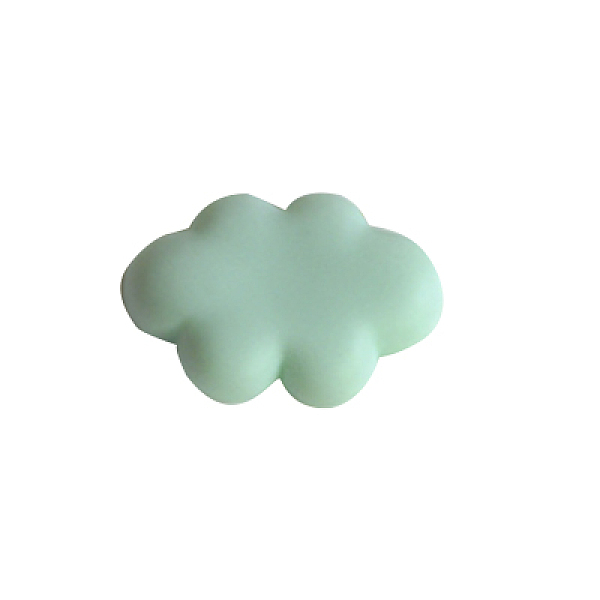 

PandaHall Resin Cabochons, Cloud, Medium Aquamarine, 25x17x5.5mm Resin Cloud