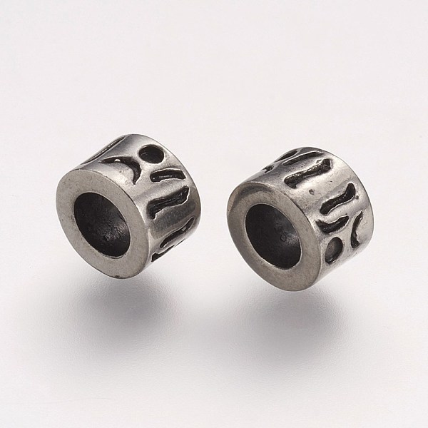 Stainless Steel European Beads