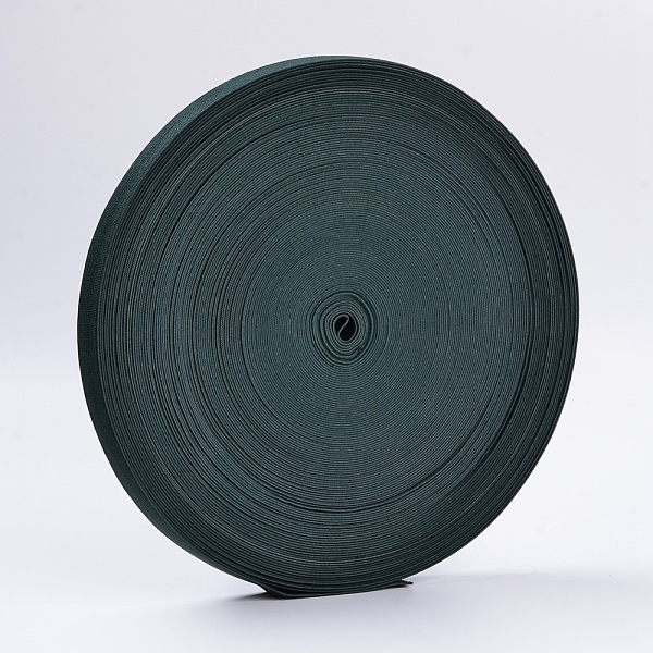 

PandaHall Colored Flat Elastic Rubber Band, Webbing Garment Sewing Accessories, Dark Slate Gray, 25mm, about 43.74 yards(40m)/roll Elastic...