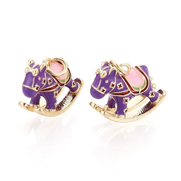 Brass Enamel Pendan… - image