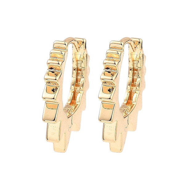 

PandaHall Brass Hoop Earrings, Sun, Light Gold, 18x18x2mm Brass Sun
