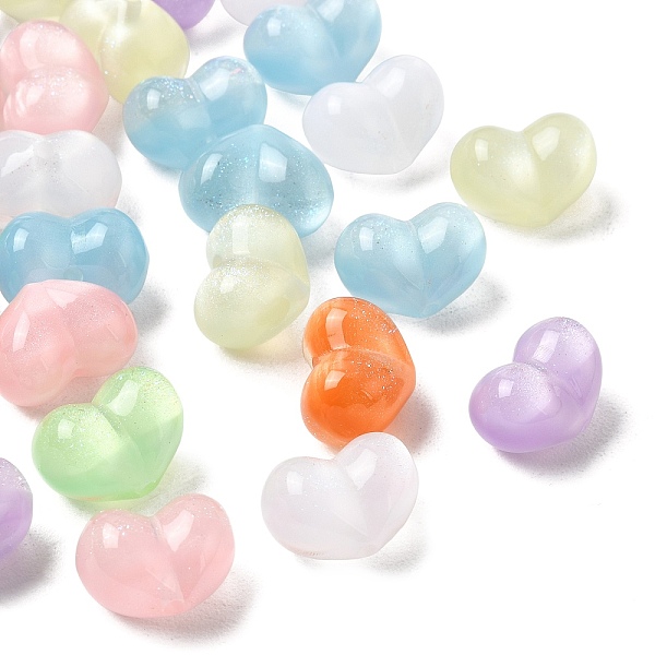 Perlas de resina opaca reactivas a los rayos UV