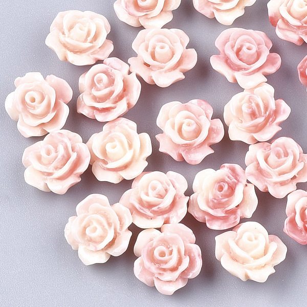 

PandaHall Synthetic Coral Beads, Dyed, Flower, Light Coral, 10x10x6mm, Hole: 1mm Synthetic Coral Flower