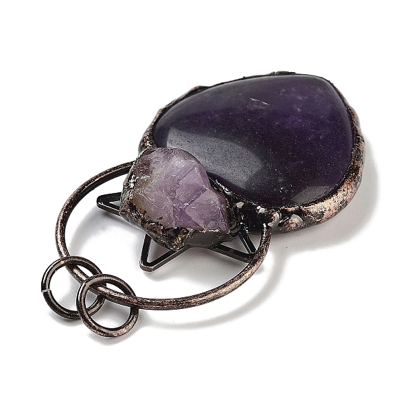 Natürlicher Amethyst & Große Amethystanhänger