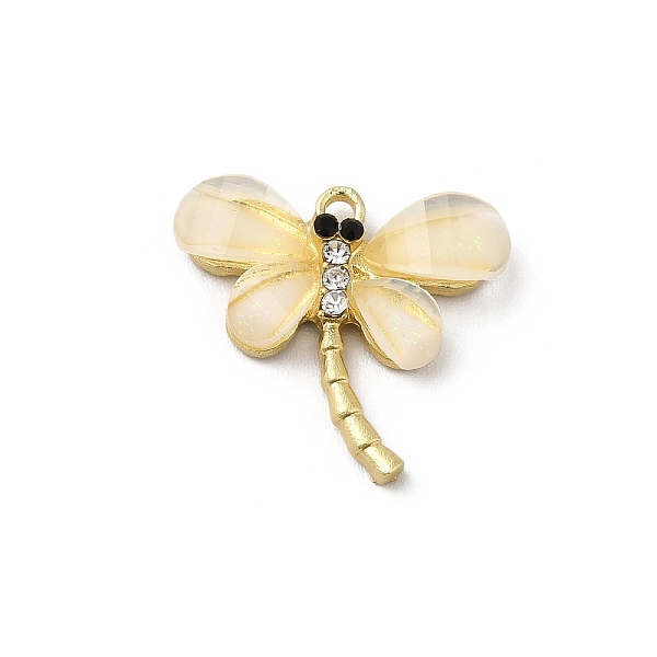

PandaHall Alloy Pendants, Insect Charms, with Opaque Resin, Real 16K Gold Plated, Dragonfly, 16.5x18x3.5mm, Hole: 1.6mm Alloy+Resin...