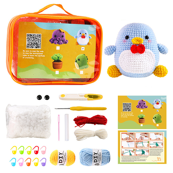 DIY ペンギン編みキット