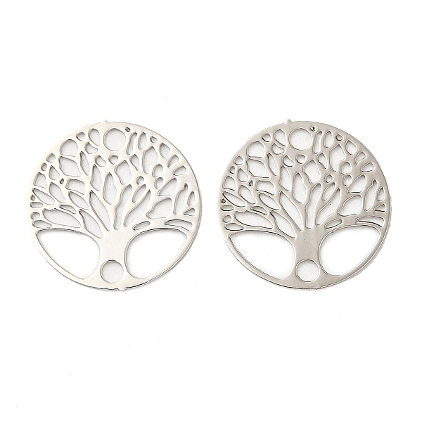 

PandaHall Rack Plating Brass Connector Charms, Etched Metal Embellishments, Long-Lasting Plated, Tree of Life Links, Platinum, 15x0.3mm...