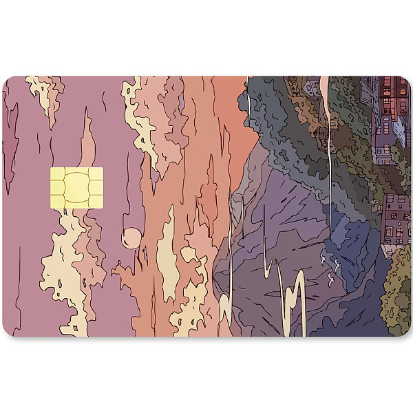 

PandaHall CREATCABIN Anime Card Skin Sticker Debit Credit Card Skins Covering Personalizing Bank Card Protecting Decals Wrap Waterproof...