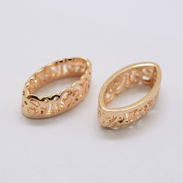 

PandaHall Brass Sew on Prong Settings, Filigree Open Back Claw Settings for Pointed Back Rhinestone, Horse Eye, Light Gold, Tray: 7x15mm...