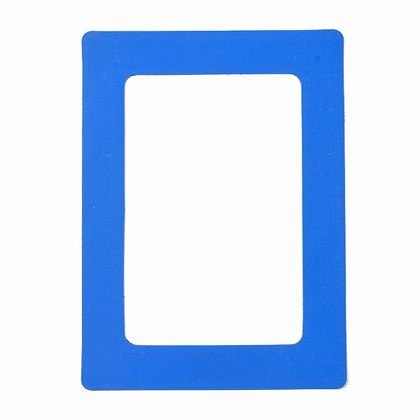 

PandaHall Magnetic Picture Frames, for Refrigerator, Holds 5 inch Photos, Blue, 15.5x11.5x0.08cm, Inner Diameter: 11.6x7.7cm Paper Rectangle...