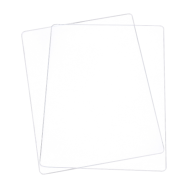 

PandaHall Transparent Acrylic Pressure Plate, Cutting Pads, Rectangle, Clear, 19.65x15x0.3cm Acrylic Clear