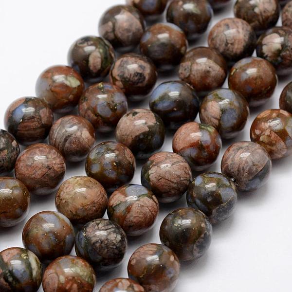 

PandaHall Natural Llanite Beads Strands, Round, 12mm, Hole: 1mm, about 32pcs/strand, 15.1 inch Llanite Round