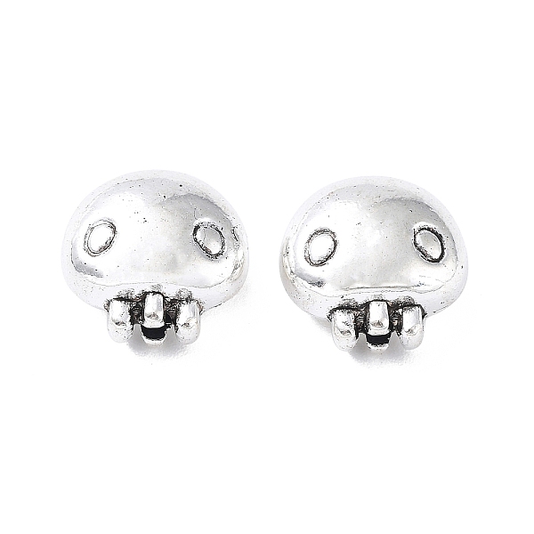 

PandaHall Tibetan Style Alloy Bead, Mushroom, Antique Silver, 9.5x10.5x5.5mm, Hole: 1.4mm, 250pcs/500g Alloy Mushroom