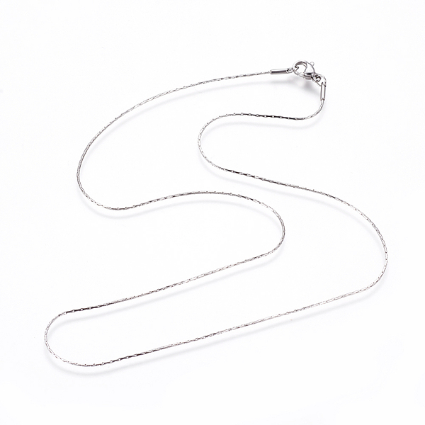 304 Stainless Steel Coreana Chain Necklaces