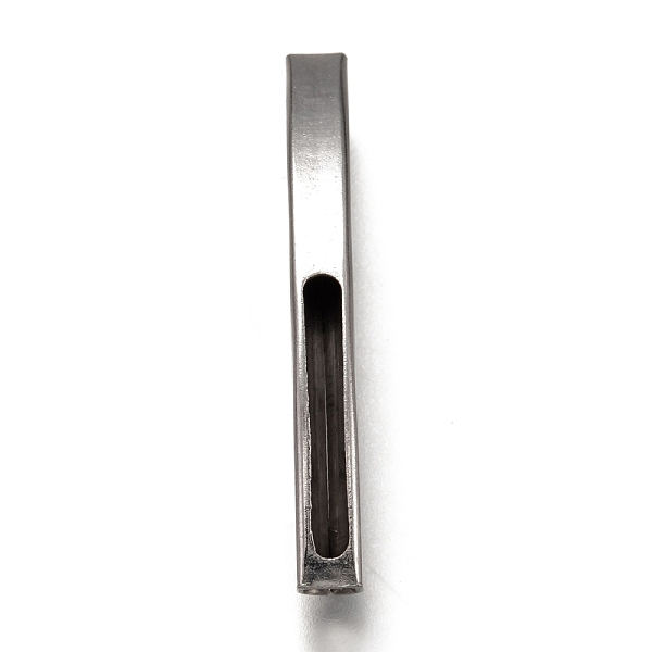 

PandaHall 304 Stainless Steel Tube Beads, Curved Tube Beads, Stainless Steel Color, 39x9x4.5mm, Hole: 3.5x4mm 304 Stainless Steel Tube