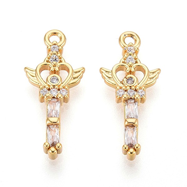 Brass Micro Pave Cu… - image