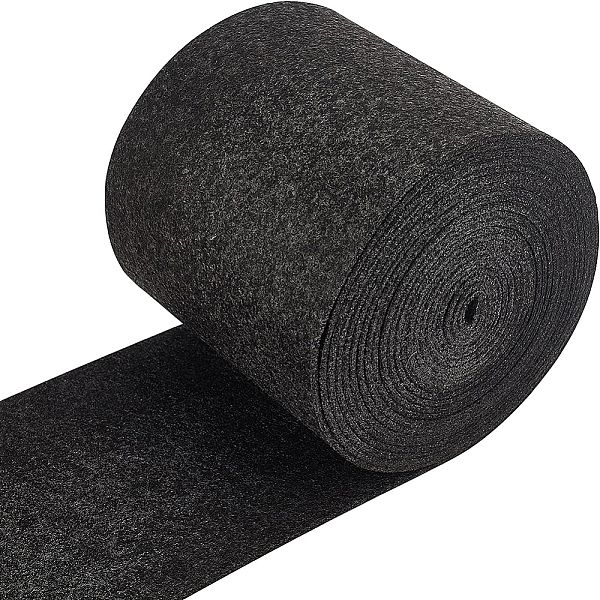 

PandaHall Non Woven Fabric Embroidery Needle Felt for DIY Crafts, Slate Gray, 140x3mm, about 6m/roll Polyester