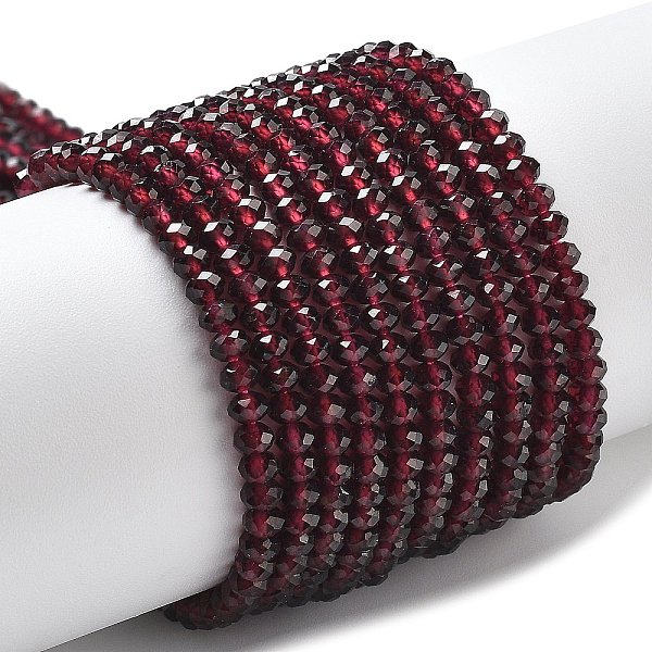 Natural Garnet Bead… - image