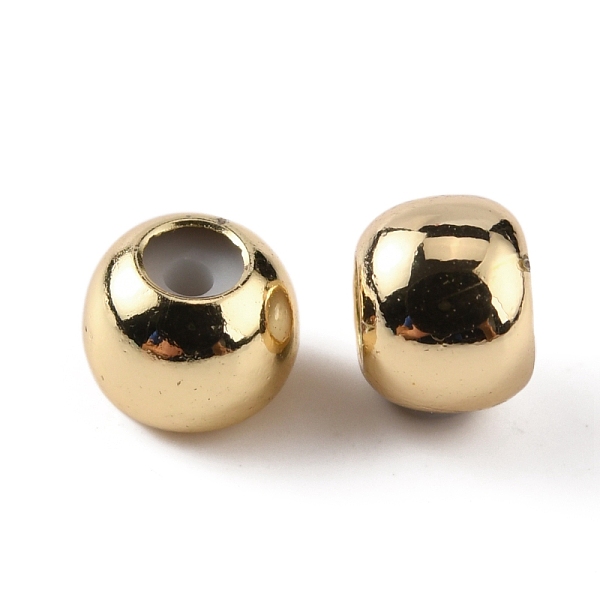 

PandaHall Brass Beads, with Silicone inside, Slider Beads, Stopper Beads, Long-Lasting Plated, Rondelle, Real 14K Gold Plated, 4x3.3mm, Hole...
